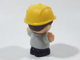 Playgo Mini Construction Worker Block Type 3" Tall Plastic Toy Figure