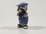 GANZ Webkinz Tee Time Raccoon Golfer 2" Tall PVC Toy Figure