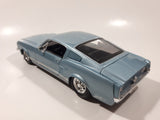 Maisto Special Edition 1967 Ford Mustang GT Metallic Light Blue 1/24 Scale Die Cast Toy Car Vehicle with Opening Doors and Hood