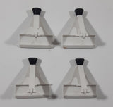 Stiga NHL Stanley Cup Ice Hockey 36" Long Rod Table Hockey Game Leg Supports 2 1/4" Tall Full Set of 4