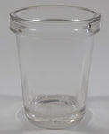 Antique Clark's Small 2 1/2" Tall Glass Jar