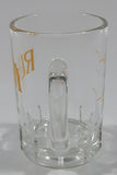 Vintage Rum in Yellow 2 OZ Shot Glass Shooter with Handle Made in France