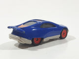 1999 Hot Wheels Future NASCAR Blue Die Cast Toy Car Vehicle McDonald's Happy Meal