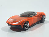 2005 Hot Wheels First Editions: X‑Raycers Phastasm Transparent Orange Die Cast Toy Car Vehicle