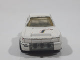 1989 Hot Wheels Peugeot 205 Rallye White #2 "Shell" Die Cast Toy Car Vehicle