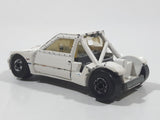 1989 Hot Wheels Peugeot 205 Rallye White #2 "Shell" Die Cast Toy Car Vehicle