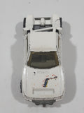 1989 Hot Wheels Peugeot 205 Rallye White #2 "Shell" Die Cast Toy Car Vehicle