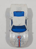 2008 Hot Wheels Web Trading Cards Ford GT - 40 Pearl White Die Cast Toy Race Car Vehicle