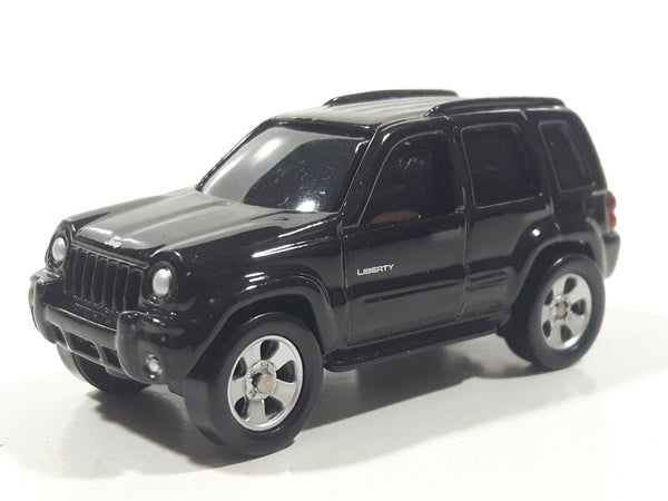 Maisto Jeep Liberty Black Die Cast Toy Car Vehicle