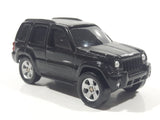 Maisto Jeep Liberty Black Die Cast Toy Car Vehicle