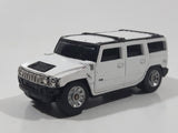 Maisto Hummer H2 White Die Cast Toy Truck SUV Vehicle