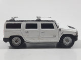 Maisto Hummer H2 White Die Cast Toy Truck SUV Vehicle