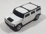 Maisto Hummer H2 White Die Cast Toy Truck SUV Vehicle
