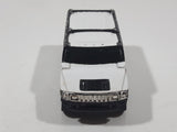 Maisto Hummer H2 White Die Cast Toy Truck SUV Vehicle