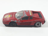 Rare 1989 Racing Champions Ferrari Testarossa Red 1/64 Scale Die Cast Toy Car Vehicle