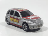 2003 Maisto Marvel Comics Marvel Defenders Chrysler GT Cruiser Silver Grey Die Cast Toy Car Vehicle