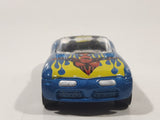 2003 Maisto Marvel Comics Spider-Girl Dodge Concept Blue Die Cast Toy Car Vehicle