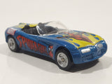 2003 Maisto Marvel Comics Spider-Girl Dodge Concept Blue Die Cast Toy Car Vehicle