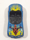 2003 Maisto Marvel Comics Spider-Girl Dodge Concept Blue Die Cast Toy Car Vehicle
