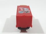Majorette Coca-Cola Coke Soda Pop Delivery Container Semi Truck 1/100 Scale Die Cast Toy Car Vehicle with Opening Rear Door