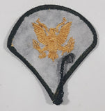 Vintage US Army Specialist Gold Eagle 2 5/8" x 2 7/8" Shoulder Fabric Patch Badge
