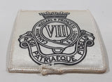 Rare Vintage Canadian Hussars Princess Louise's Regiment VIII "Regi Patriaeque Fidelis" 2 7/8" x 3 1/8" Fabric Patch Badge Insignia