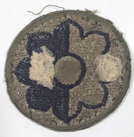 Vintage US Army 9th Infantry Division Subdued 2 1/2" Fabric Patch Badge Insignia