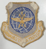Vintage USAF US Air Force Military Airlift Command 3" x 3" Fabric Patch Badge Insignia