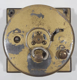 Vintage Artco Jewelled Travel Alarm Clock Made in West Germany Crack on Face