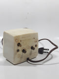 Vintage General Electric 3 1/2" Tall Plug In Alarm Clock Model LR-207 Made in Toronto Canada