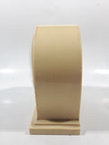 Antique Ivory PY-RA-LIN Eight Day Cream Colored Arched 5" Tall Wind Up Alarm Clock Made in U.S.A.