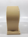 Antique Ivory PY-RA-LIN Eight Day Cream Colored Arched 5" Tall Wind Up Alarm Clock Made in U.S.A.