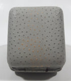 Vintage Rensie Ten Jewels Grey Cased Travel Alarm Clock Made in Germany Crack in Glass