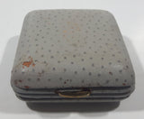 Vintage Rensie Ten Jewels Grey Cased Travel Alarm Clock Made in Germany Crack in Glass