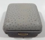 Vintage Rensie Ten Jewels Grey Cased Travel Alarm Clock Made in Germany Crack in Glass