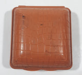 Vintage Fisher Precision Movement Brown Hard Plastic Cased Travel Alarm Clock Made in West Germany