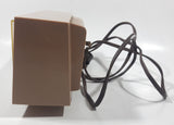Vintage General Electric Telechron 6" Wide Plug In Travel Alarm Clock Model 7H215 Made in U.S.A.