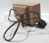 Vintage General Electric Telechron 6" Wide Plug In Travel Alarm Clock Model 7H215 Made in U.S.A.