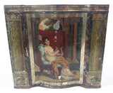 Rare Antique 1890s Keen Robinson's & Co Ltd Keen's Mustard 6" Tall Tin Metal Container Made in England