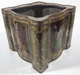 Rare Antique 1890s Keen Robinson's & Co Ltd Keen's Mustard 6" Tall Tin Metal Container Made in England