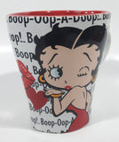2016 King Features Syndicate Fleischer Studios Universal Studios Betty Boop 4 1/2" Tall Heart Shaped Ceramic Coffee Mug Cup