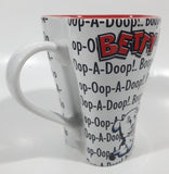 2016 King Features Syndicate Fleischer Studios Universal Studios Betty Boop 4 1/2" Tall Heart Shaped Ceramic Coffee Mug Cup