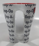 2016 King Features Syndicate Fleischer Studios Universal Studios Betty Boop 4 1/2" Tall Heart Shaped Ceramic Coffee Mug Cup