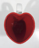 2016 King Features Syndicate Fleischer Studios Universal Studios Betty Boop 4 1/2" Tall Heart Shaped Ceramic Coffee Mug Cup