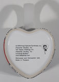 2016 King Features Syndicate Fleischer Studios Universal Studios Betty Boop 4 1/2" Tall Heart Shaped Ceramic Coffee Mug Cup