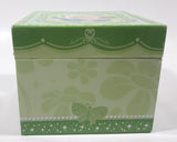Disney Parks Authentic Original Tinkerbell Green Wind Up Music Box Plays "You Can Fly! You Can Fly! You Can Fly!"