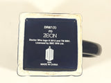 2012 ZION BBC Doctor Who Police Public Call Box Blue Tardis Shaped 6 1/2" Tall Ceramic Milk Creamer