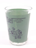 Vintage "Say When!" Green 3 1/8" Tall Shot Glass Shooter