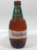 Vintage Carling Heidelberg Beer 6 1/2" Tall Amber Glass Beer Bottle
