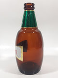 Vintage Carling Heidelberg Beer 6 1/2" Tall Amber Glass Beer Bottle